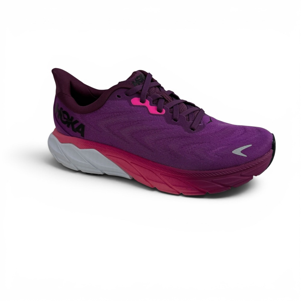 Hoka Arahi 6 Womens Running Shoes Size 8 B Grape Wine Beauty Berry 1123195 GWBY - Picture 13 of 13